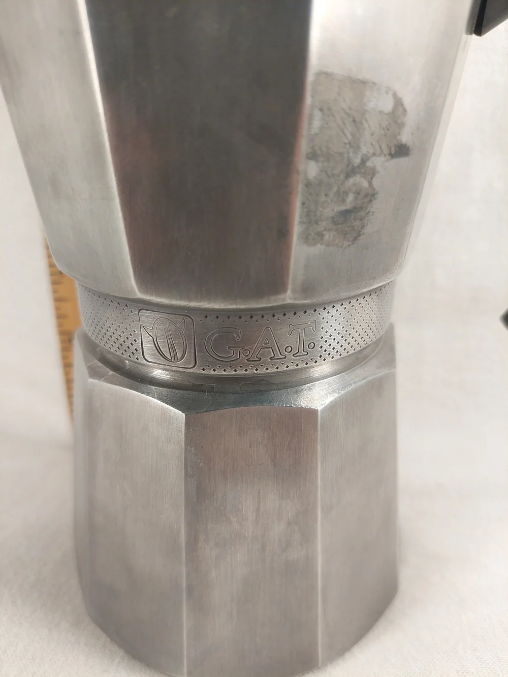 G.A.T. Aluminum Stovetop Moka Pot Espresso Maker - 6 Cup
